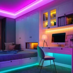 ý tưởng đèn led trang trí phòng ngủ đẹp (2)