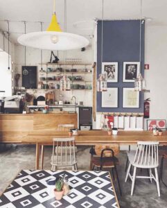 ý tưởng thiết kế quán cafe theo phong cách vintage (5)