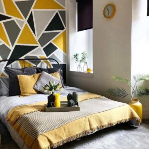 phòng ngủ màu vàng ấm áp (7)