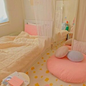thiết kế phòng ngủ màu vàng (8)