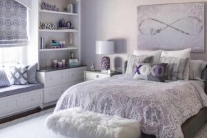 ý tưởng phòng ngủ màu tím (4)
