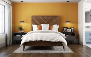 ý tưởng phòng ngủ màu vàng (4)