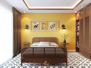 ý tưởng phòng ngủ màu vàng ấm cúng (4)