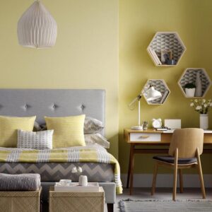 ý tưởng phòng ngủ màu vàng ấm cúng (5)