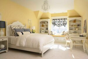 ý tưởng phòng ngủ màu vàng ấm cúng (6)