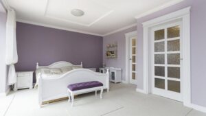 ý tưởng thiết kế phòng ngủ màu tím (5)
