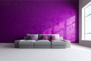 ý tưởng thiết kế phòng ngủ màu tím (9)