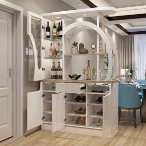 ý tưởng thiết kế tủ rượu ngăn phòng khách và bếp (6)