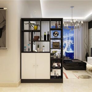 ý tưởng thiết kế tủ rượu ngăn phòng khách và bếp (9)