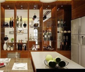 ý tưởng tủ rượu ngăn phòng khách và bếp (3)