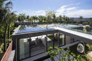 thiết kế biệt thự có hồ bơi trên sân thượng (2)
