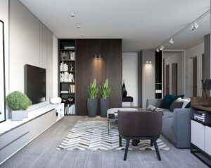 ý tưởng bố trí thảm phòng khách hiện đại (4)
