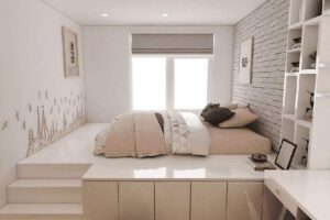 thiết kế phòng ngủ 8 mét vuông độc đáo (4)