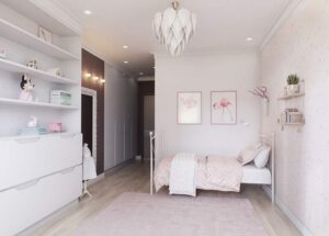 cách phối màu giấy dán tường phòng ngủ đẹp, độc đáo, dễ làm (5)