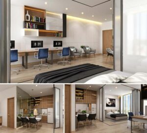 thiết kế căn hộ officetel (9)