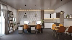 thiết kế căn hộ officetel đẹp, độc đáo (4)