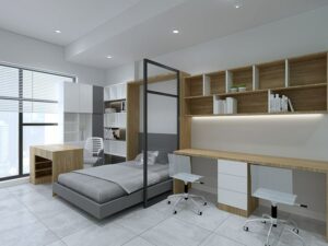 thiết kế căn hộ officetel đẹp, độc đáo (6)