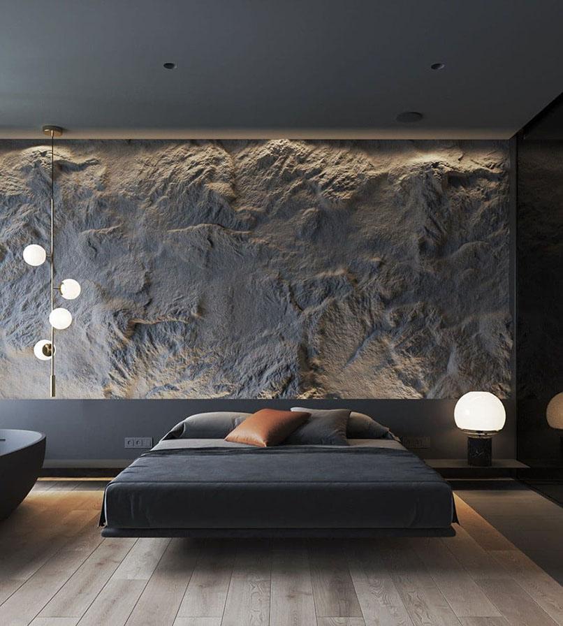 ý tưởng cách phối màu giấy dán tường phòng ngủ (1)