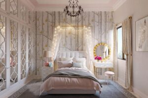 ý tưởng cách phối màu giấy dán tường phòng ngủ (10)