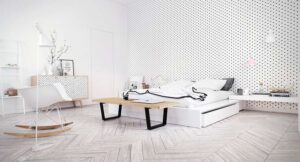 ý tưởng về cách phối màu giấy dán tường phòng ngủ (6)