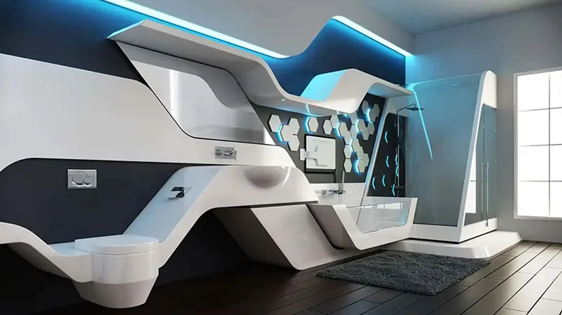 phong cách nội thất futuristic (10)
