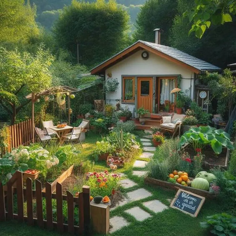 nhà vườn nhỏ đẹp (9)